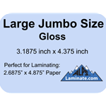 Kleer-Lam Laminate Pouch Jumbo Size