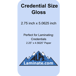 Kleer-Lam Laminate Pouch Credential Size