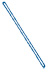 Blue Plastic Loop Straps, 9"