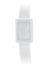 White Plastic Post & Notch Textured Luggage Strap