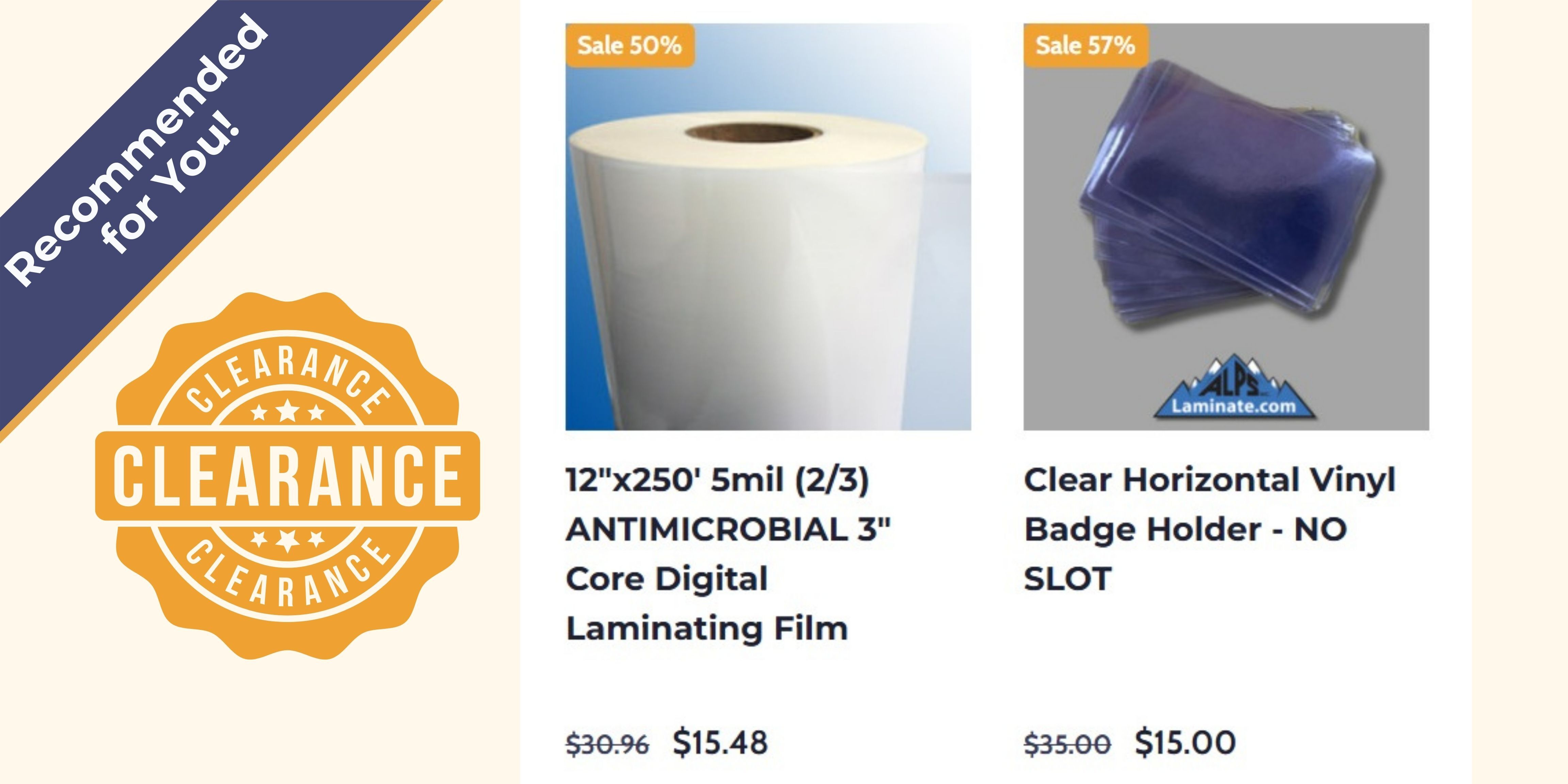 Clearance Recommendations